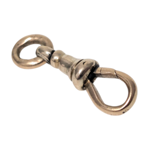 Antique Victorian / Edwardian 9ct Gold Swivel Dog Clip – Watch Chain Fitting